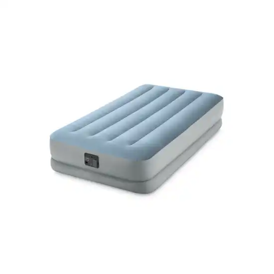 Twin Dura-beam Mid-Rise Comfort Airbed with Fastfill USB Pump