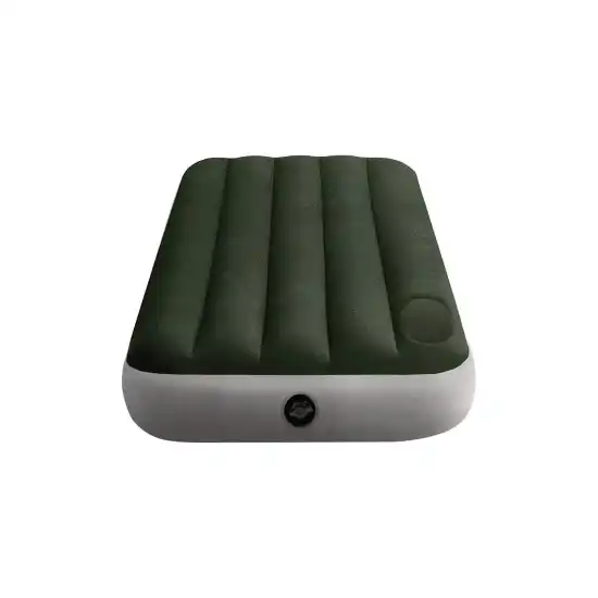 Jr. Twin Dura-Beam Downy Airbed with Foot built-in pump