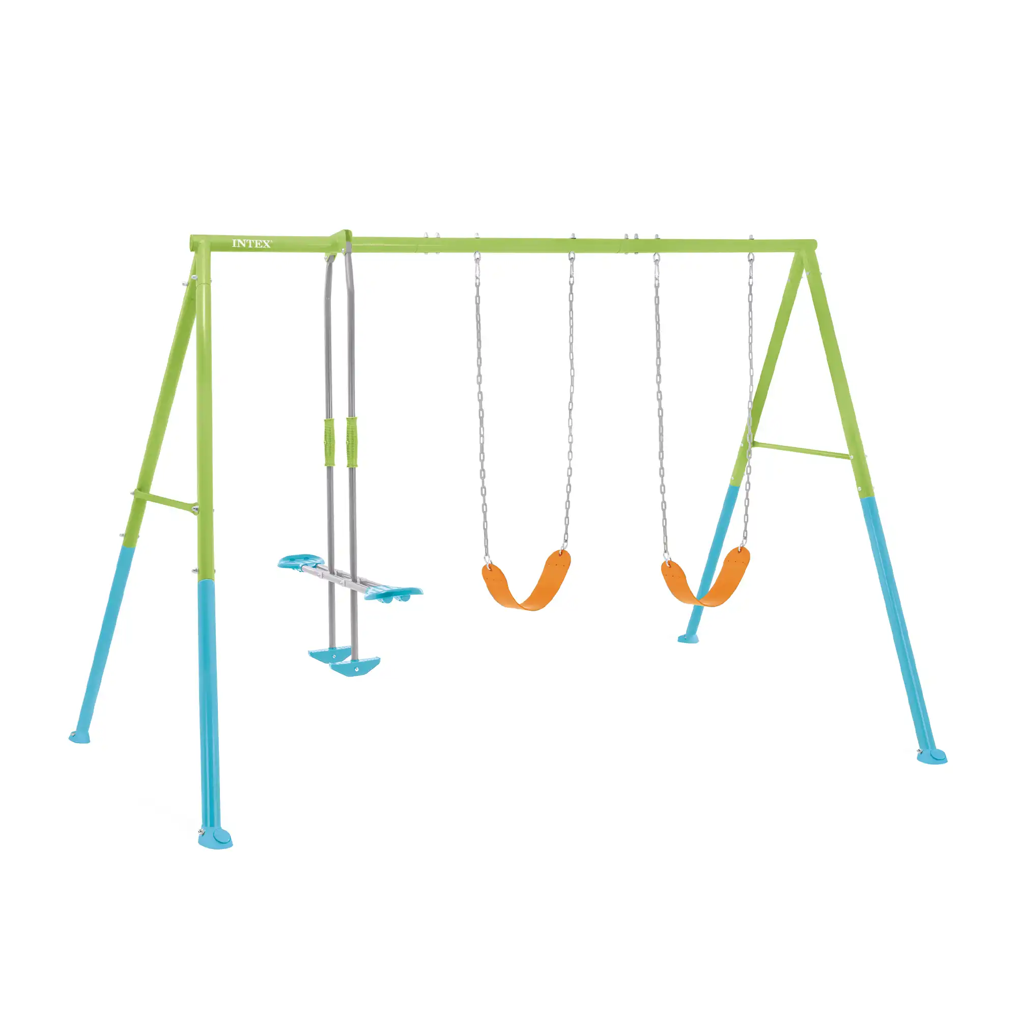 Renkli Swing & Glide salıncak Üç elemanlı set
