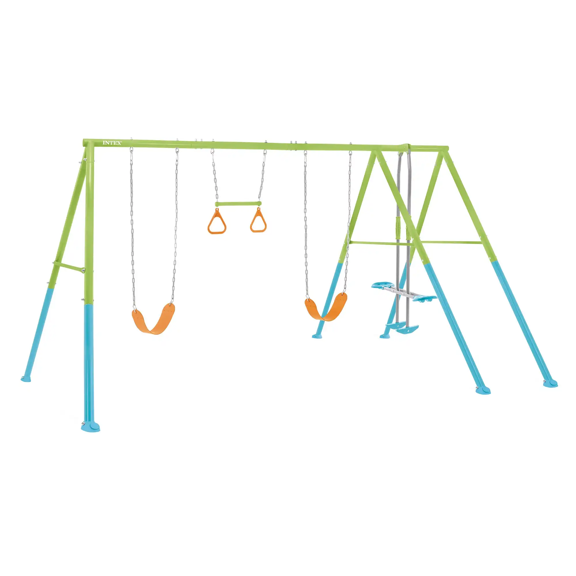 Renkli Swing & Glide salıncak Dört elemanlı set