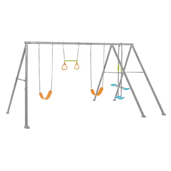 Gray Swing & Glide Four Feature Set