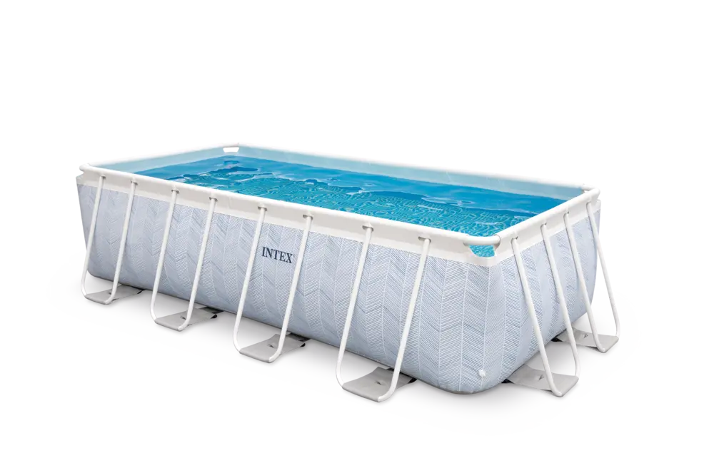 Chevron Prism Frame Havuz Seti Dikdörtgen 400x200x100 cm