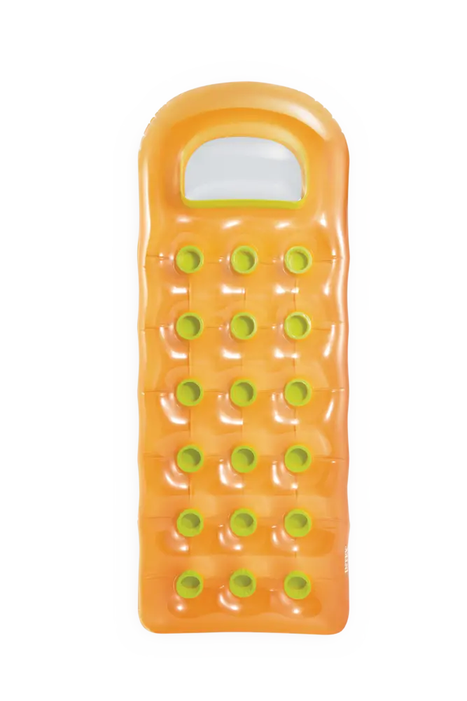 Șezlong gonflabil 18-pocket color cu fereastră