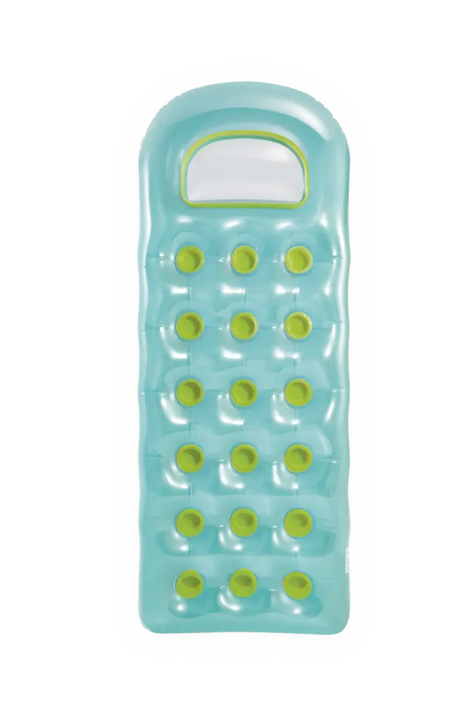 Șezlong gonflabil 18-pocket color cu fereastră