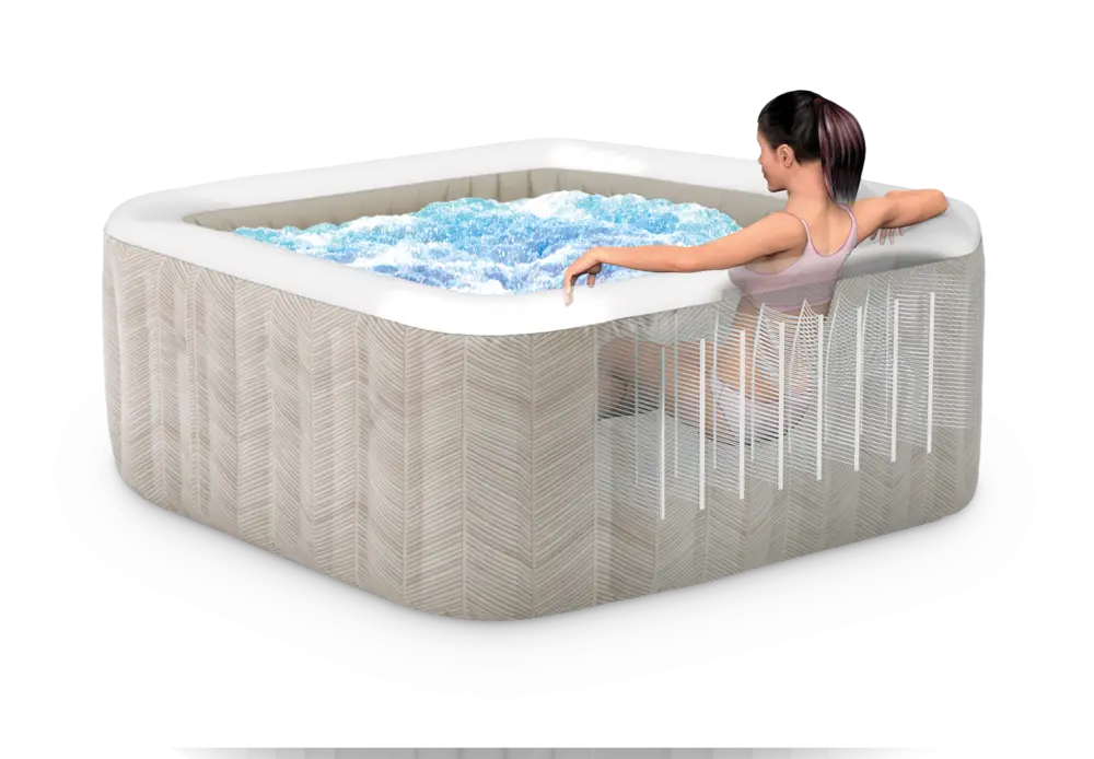 Chevron Deluxe Square Bubble SPA za 4 osobe