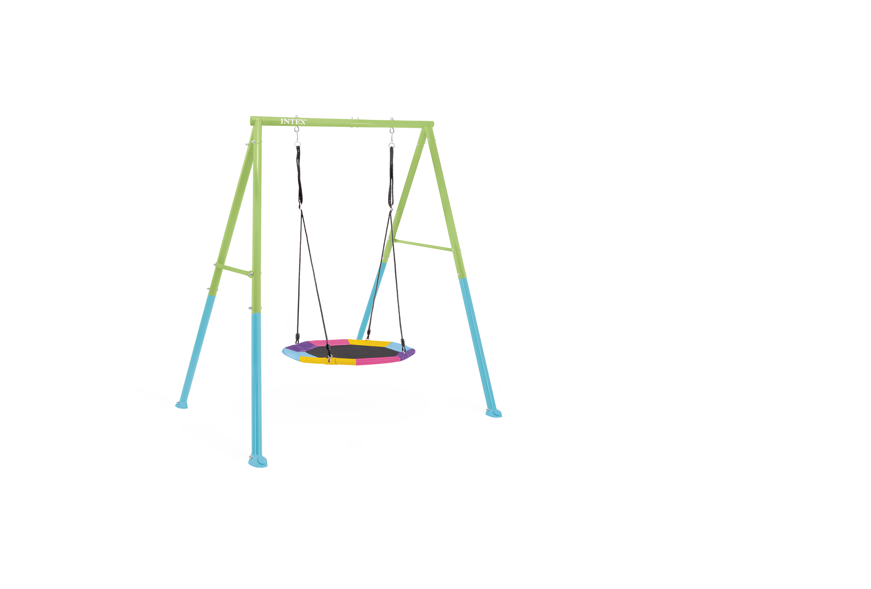 Colorful Saucer Swing One Feature Set
