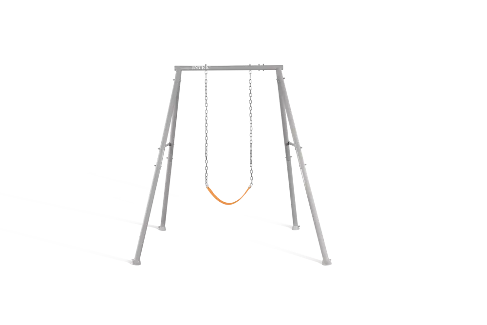 Gray Two-in-one Swing Set