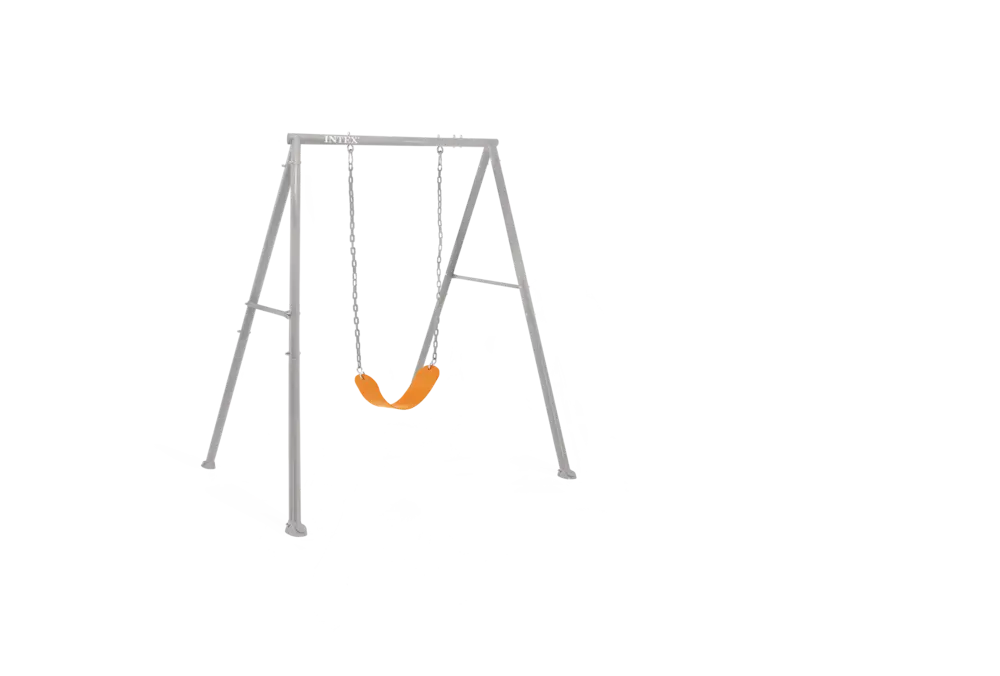 Gray Two-in-one Swing Set