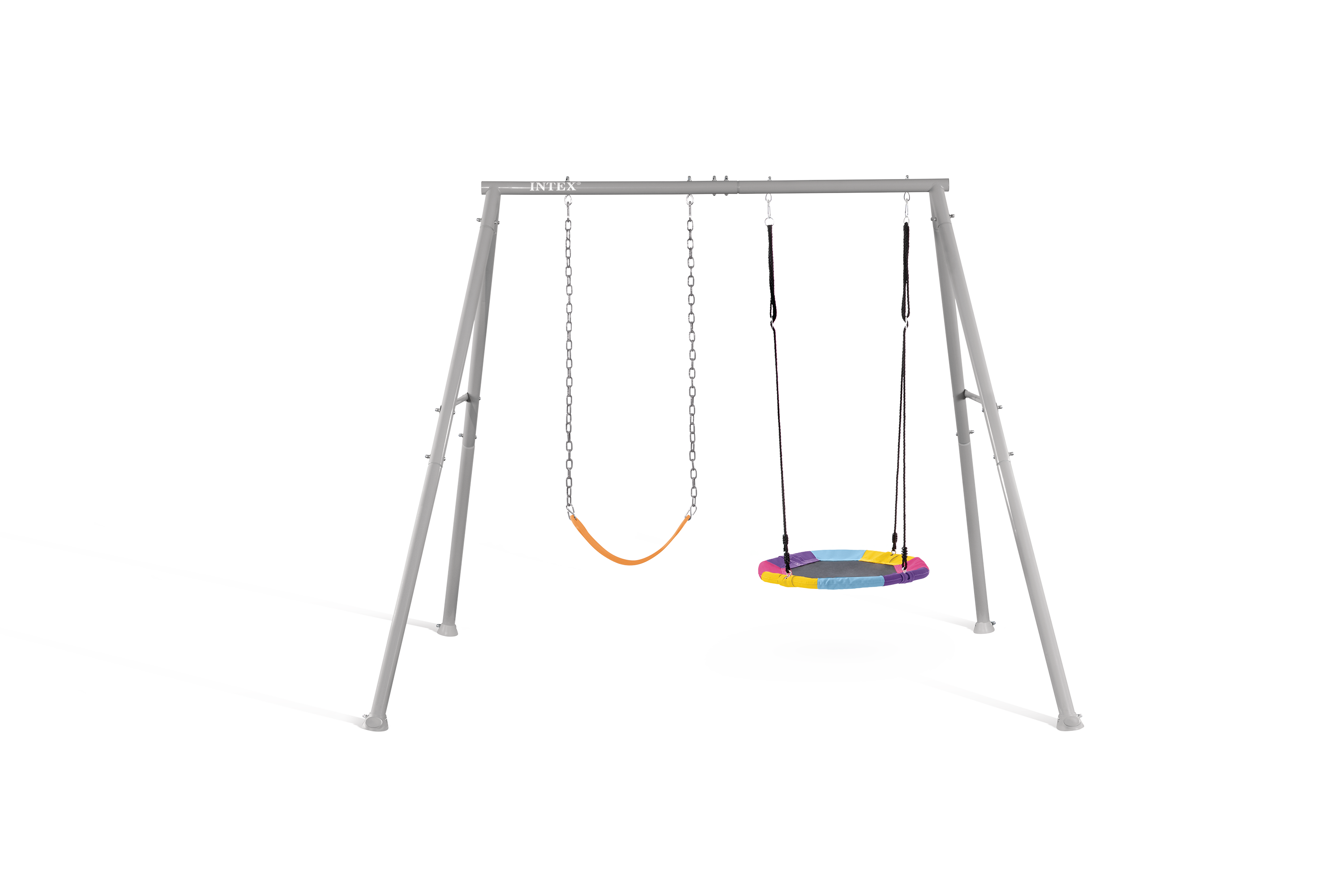 Gray Saucer & Swing Two Feature Set