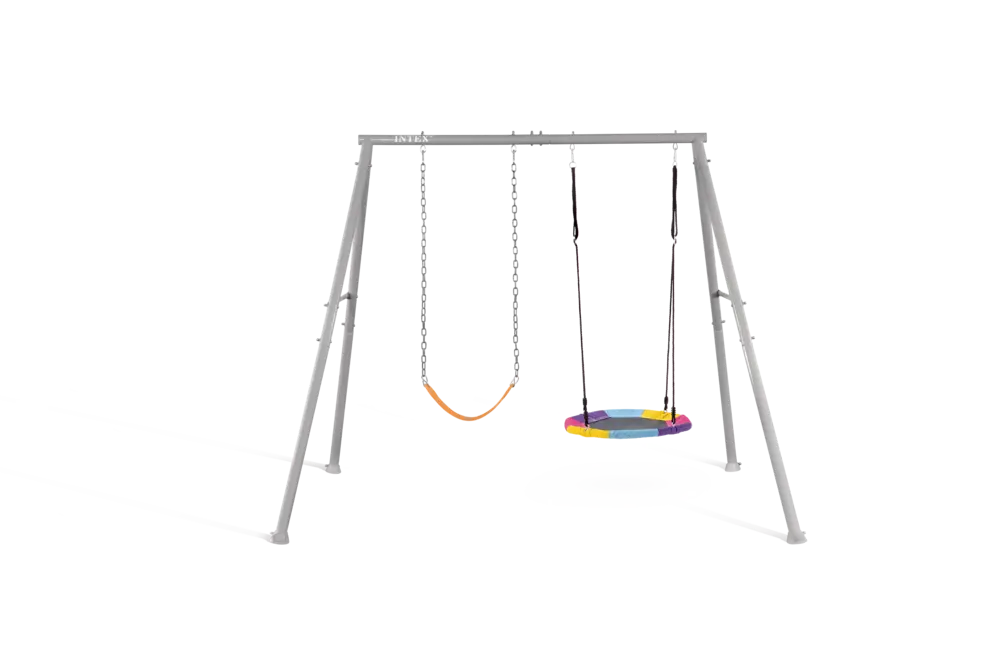 Gray Saucer & Swing Two Feature Set