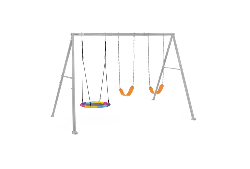 Gray Saucer & Swing Three Feature Set