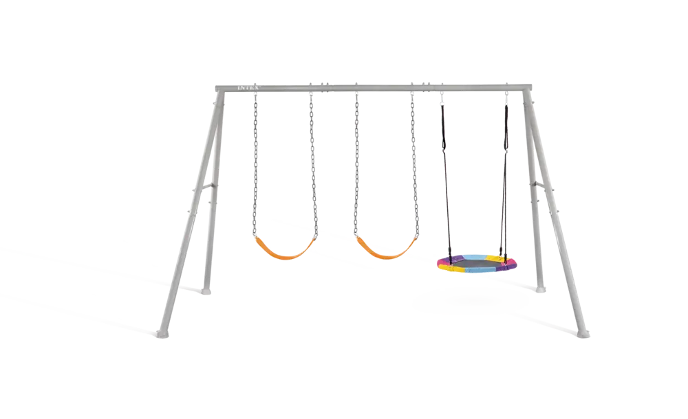 Gray Saucer & Swing Three Feature Set