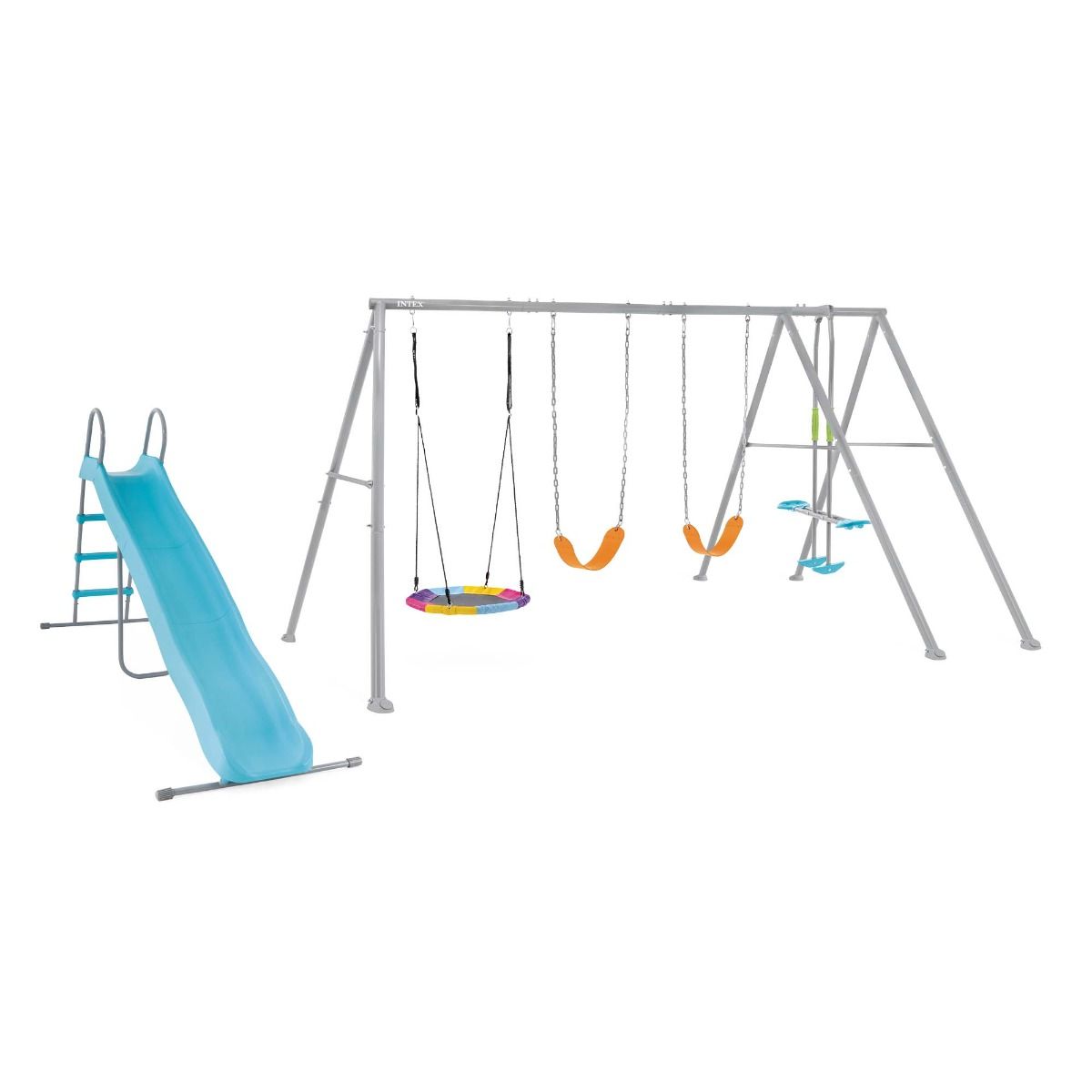 Gray Saucer & Swing Deluxe Five Feature Set