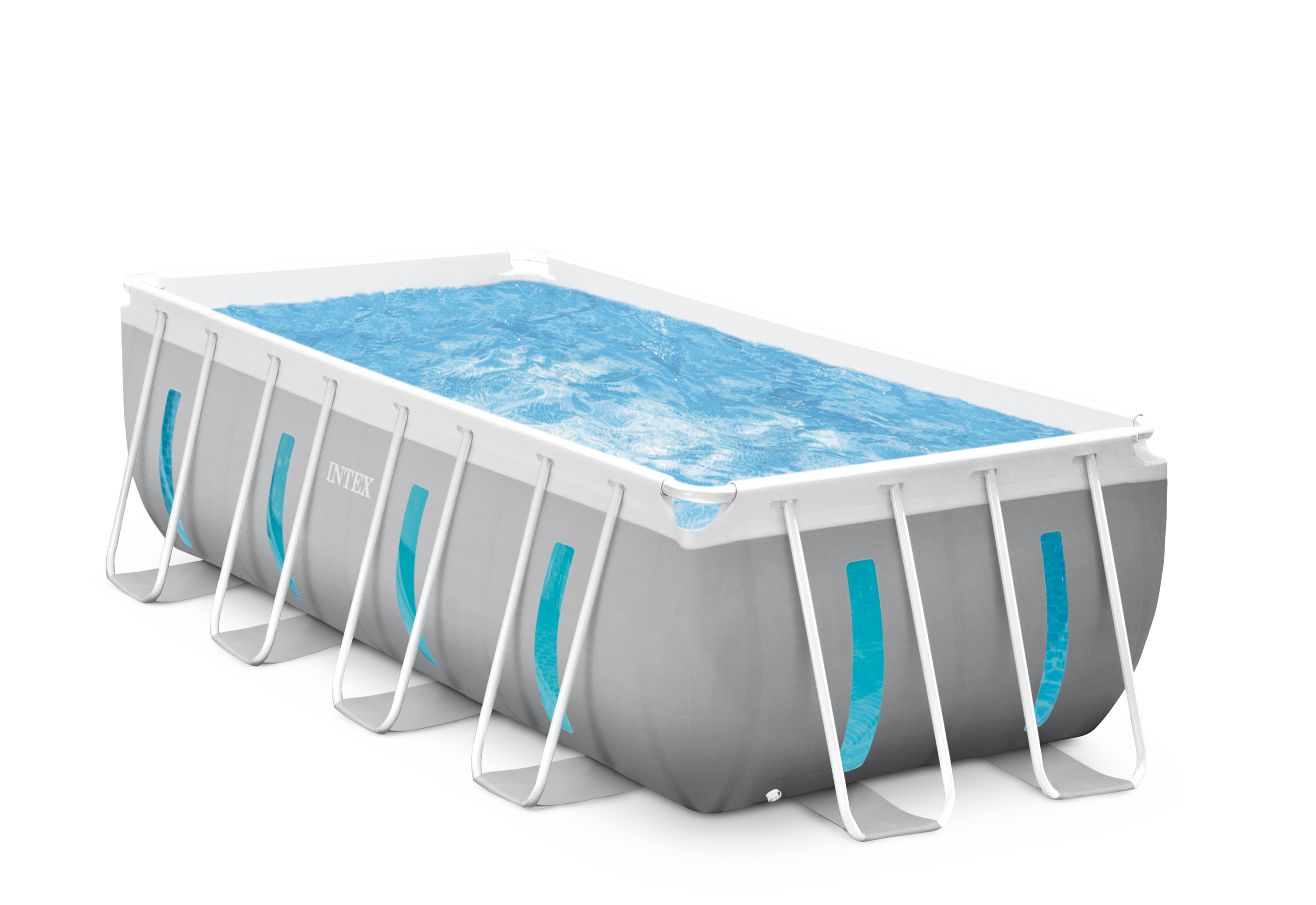 Prism Frame Clearview Rectangular Premium Pool Set 400x200x122 cm