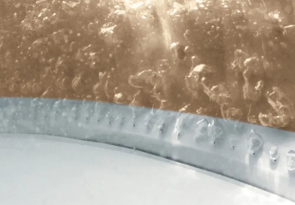 8-person Sahara Tan Round Bubble Spa
